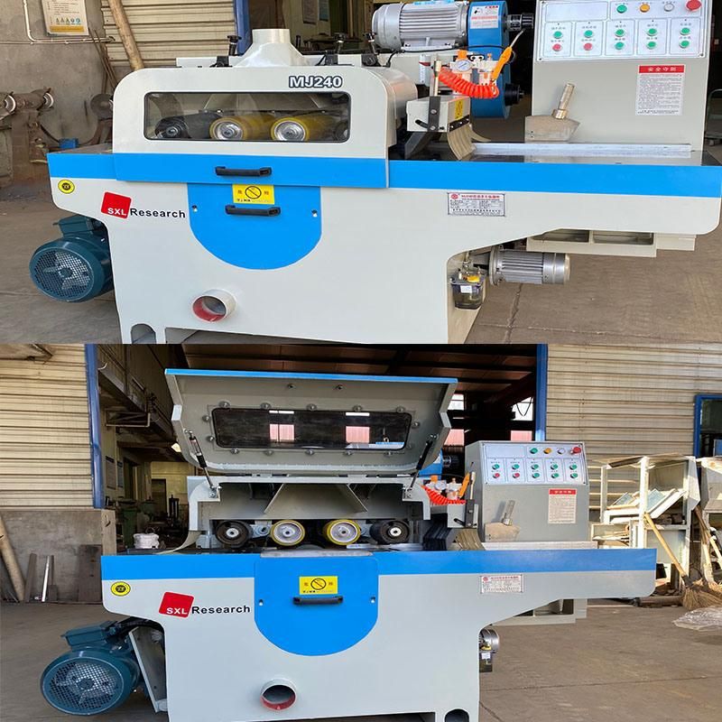 Mj240 Woodworking Automatic Multi Rip Saw for Square Wood