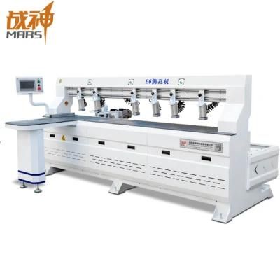 Mars Double Spindles CNC Automatic Woodworking Drilling Boring and Milling Side Hole Drilling Machine