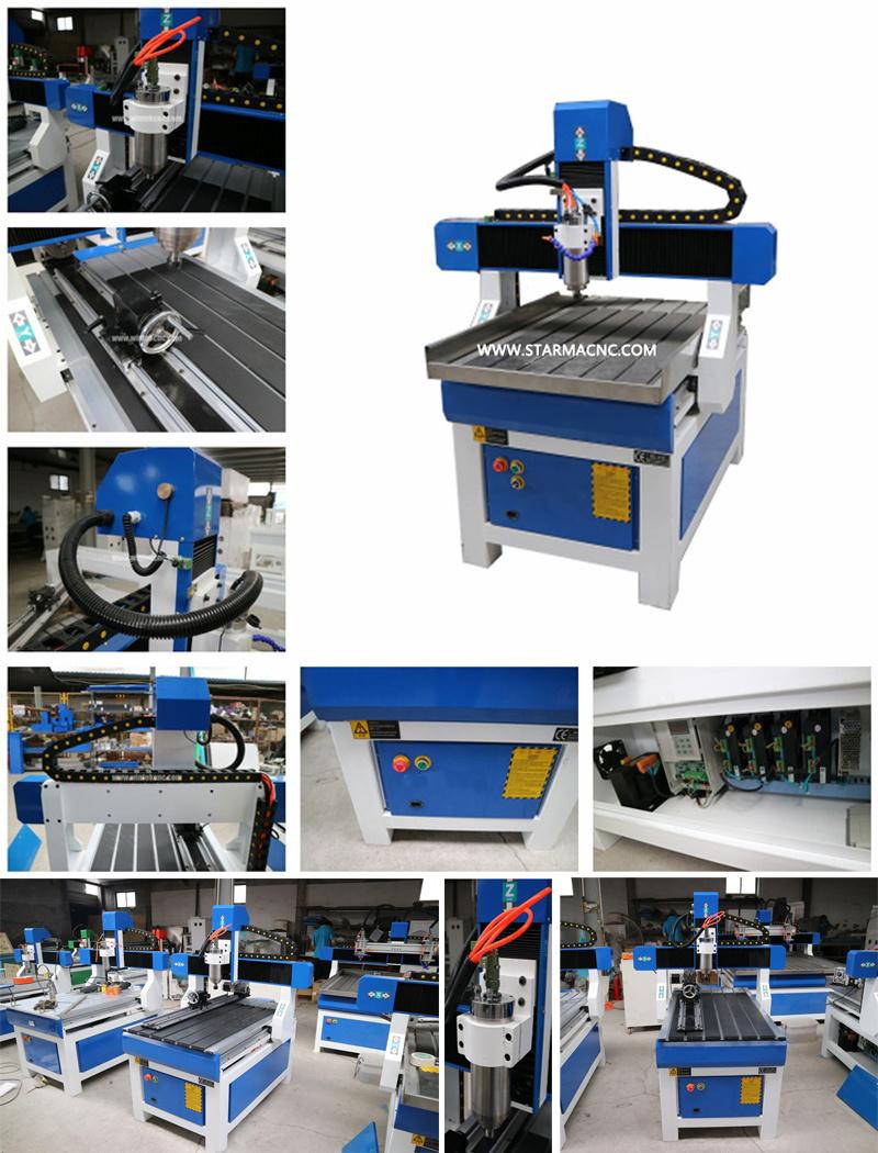 Advertising Mini 3D CNC Router 6090 with 4 Axis for Wholesale