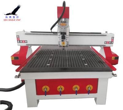 Rotary Device 3D Wood Stone CNC Machine with Dust Collector