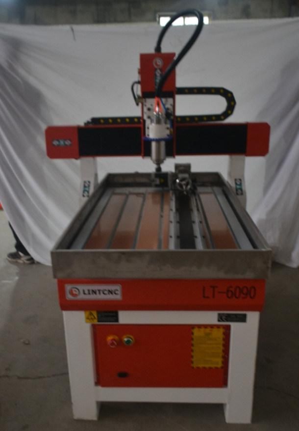 China Jinan High Stability Cheap Price 1.5kw 2.2kw Water Spindle CNC Router 6090 Cutting Engraving Wood Aluminum