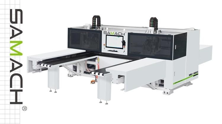 CNC Woodworking 6-Sides Hole Drilling Boring and Milling Machine