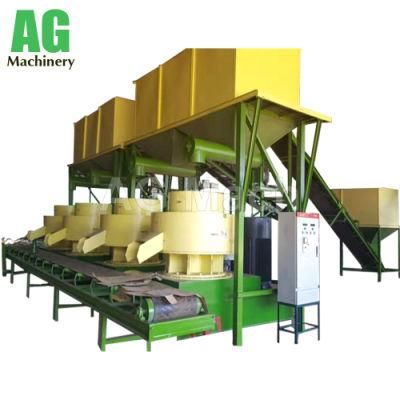 Green Energy Biomass Pelletizing Complete Wood Pellet Production Line