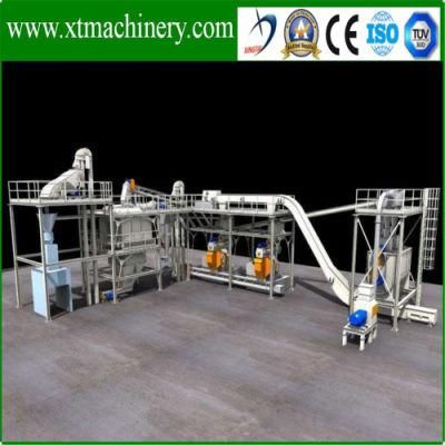 Auto Feeding, Variable Frequency Control Wood Pellet Pressing Line