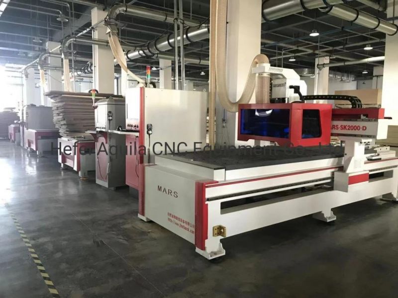 Mars Sk2000 Three Axes Ball Screw CNC Machining Center for Carbinet