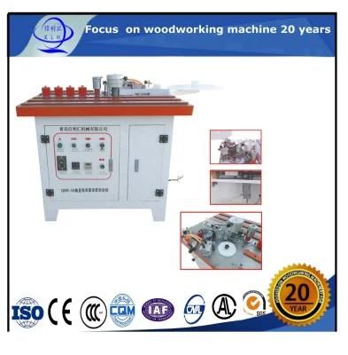Simple and Easy Small Size Wood Edge Banding Machine Home Use for Small Shops/ Furniture Machinery Hot Melt Adhesive MDF Edge Banding Machine
