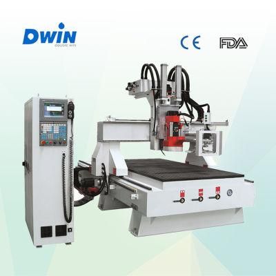 Jinan Factory Auto Tool Change Woodworking CNC Router (DW1325)