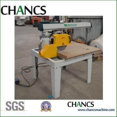China Woodworking Cutting Radial Arm Saw with 600mm, 800mm, 900mm Wide Working