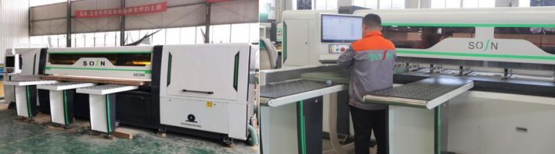 High Speed 3300mm Wood Automatic CNC Beam Panel Saw Machine