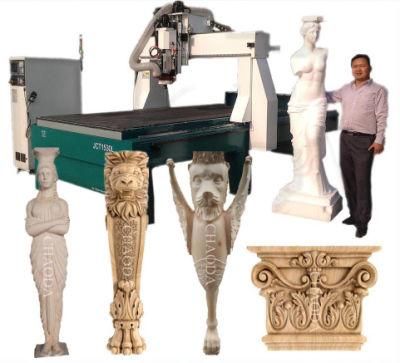 EPS Foam Polystyrene 3D Statue Making Cutting CNC Milling Machine