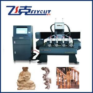 China High Quality 4 Heads Cylinder CNC Engraver CNC Machine