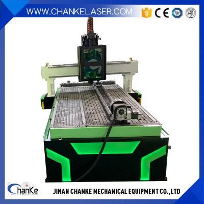 4X8 FT Automatic 3D CNC Wood Carving Machine, 1325 Wood Working CNC Router for Sale