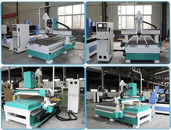 Woodworking Aluminum Automatic Disc Type Atc CNC Router Machine 850W