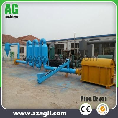 Industrial Pipe Dryer Biomass Flash Dryer for Sawdust Rice Husk