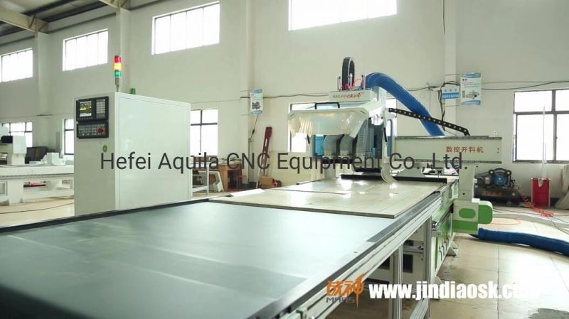 Mars E300 CNC Router Woodworking Cutting and Engraving Machine Atc Nesting Double Spindle Drilling Bank 5+4 Wood Machine 1325/1530/2030