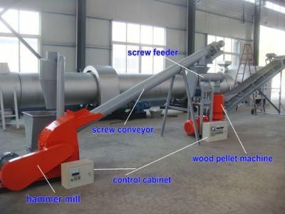 CE Certified Wood Pellets Machine Plant/Wood Pellet Production Line