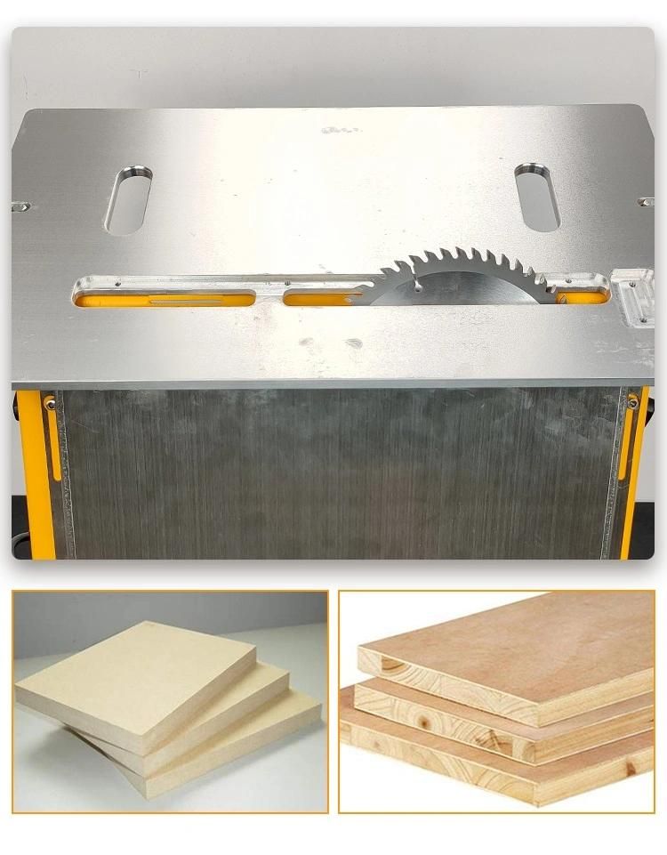 Wood Cutting Machinery Dust Free Mini Portable Table Panel Saw