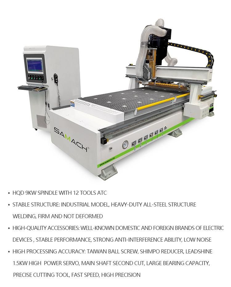 12 Bits Atc Router Machine Woodworking CNC Router