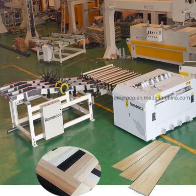 Woodworking Automatic Rip Saw Cutting Machine for Spc Vinyl Flooring PVC Floor