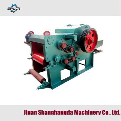 Tree Branches Chipper Mobile Wood Crusher Machine Grinder