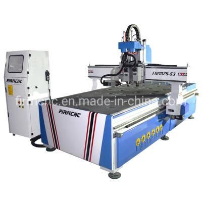 Professional Multi Spindles 3 Heads Wood CNC Router Woodworking Cutting Engraving Machine
