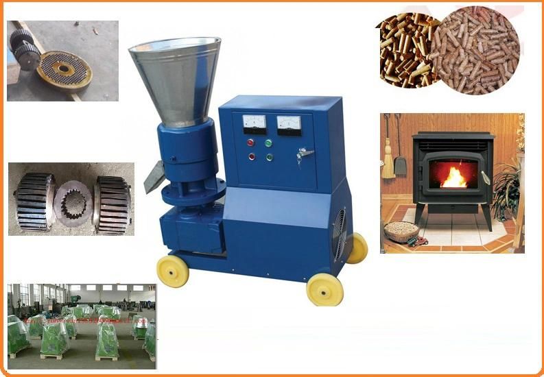 100-200kg/H Homemade Wood Pellet Mill Machinery