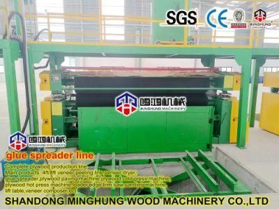 Wood Veneer Roller Glue Spreader for Plywood Machine