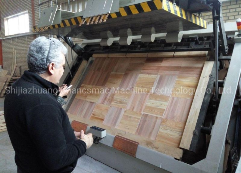 Conveyor Belt Type Edge Gluing Board Press with High Frequency Technology