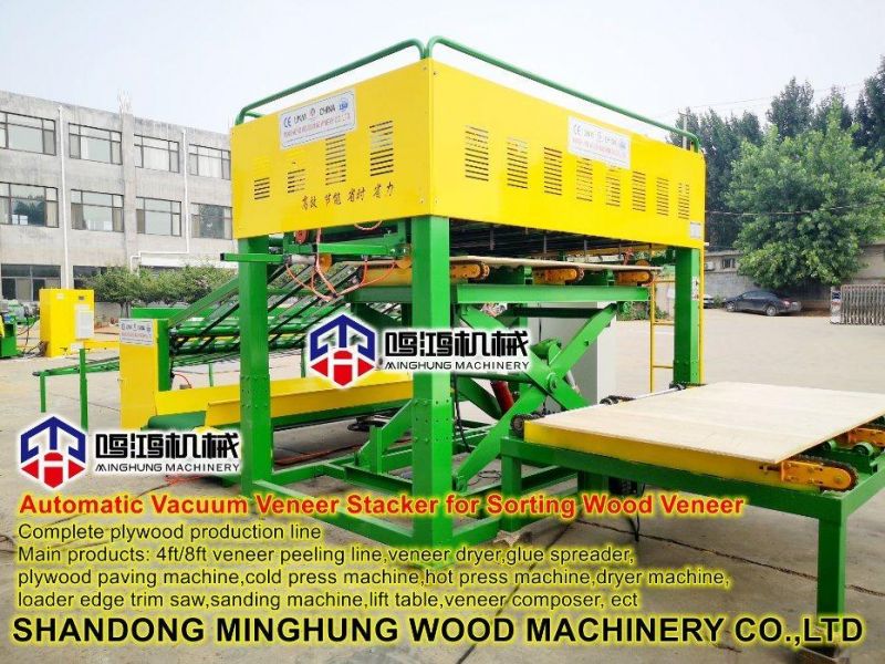 Vacuum Veneer Sorting Line for Automatic Stacking Veneer Core