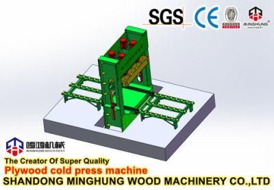 Plywood Production Line Veneer Cold Press Machine for Plywood Making