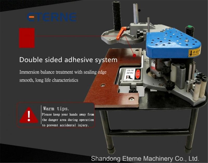 Easy Operation Curve Straight Portable Woodworking Edge Banding Machine (ET-10, ET-20)