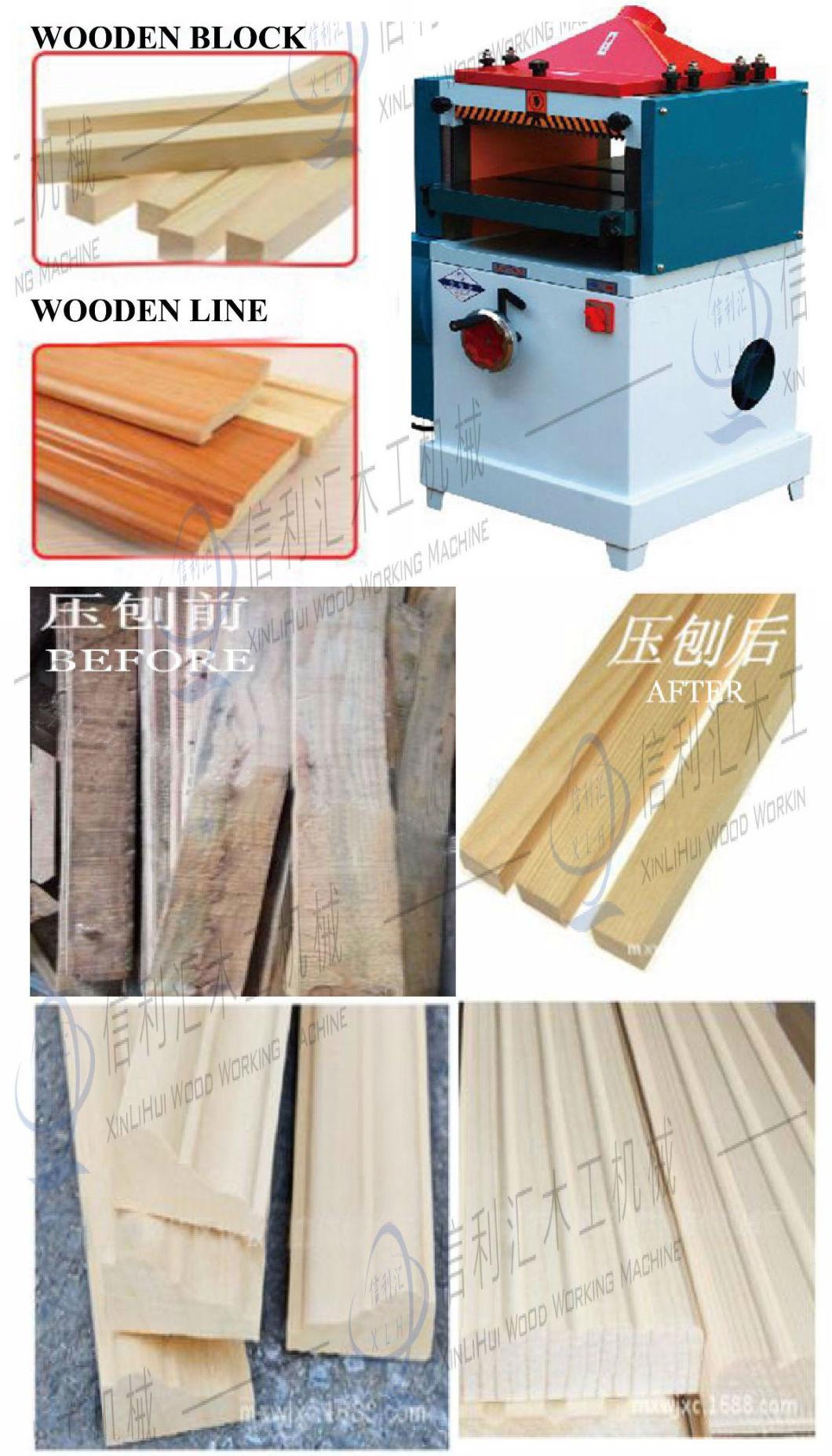 Wood Grinder Solid Woodworking Surface Planer and Thickness, Hot Sale Thickness Planer Chinese Homemade Woodworking Machine Pialla a Filo Doppio
