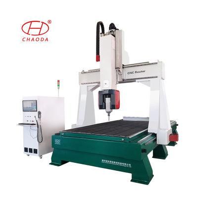 CNC 5 Axis to Cut Wood and Polystyrene, CNC 3D Statue Sculpture Engraving Machine