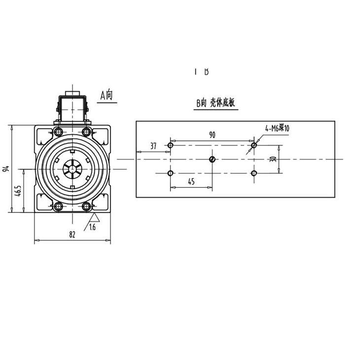 High Speed Spindle Motor 4 Bearing Er25 Collect Nut Air Cooling Spindle 3.5kw Spindle CNC