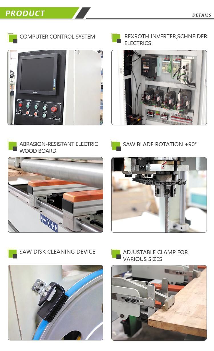 High Performance Wood Cutting Saw Machine CNC Band Saw Machine