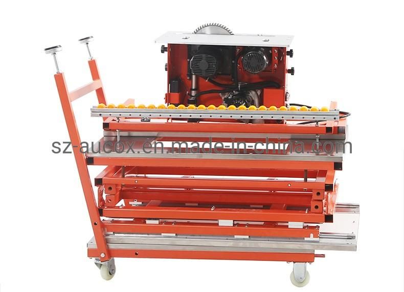 Clean Rail Type Woodworking Simple Folding Sliding Table Saw