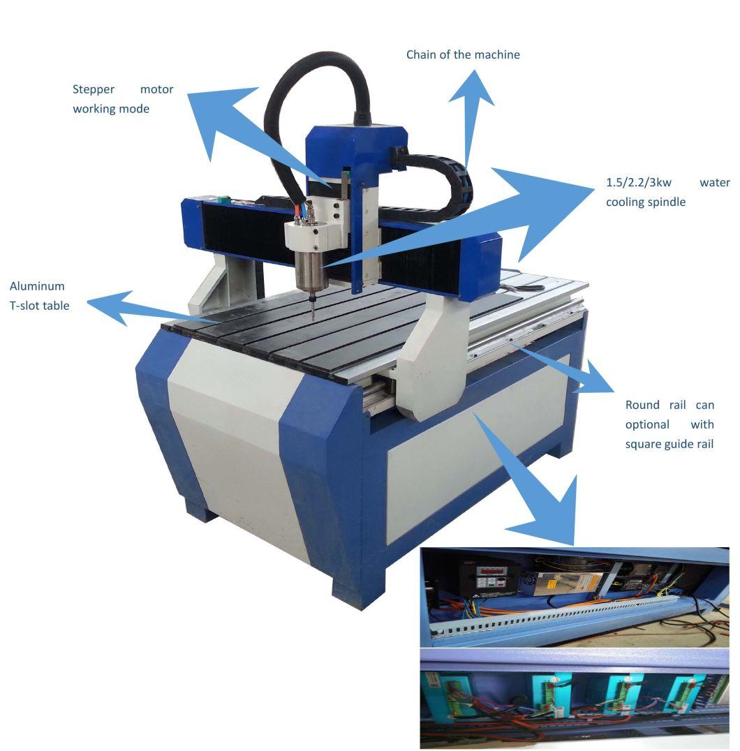 Wood CNC Router Machine for Advertising Zk 6090