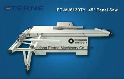 3000 mm Woodworking Sliding Table Plate Panel Saw with 45 Degree (ET-MJ6130TY)