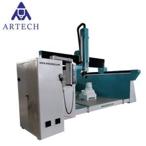 Cheap 3D Wood Foam Stone 5 Axis CNC Routers for Models