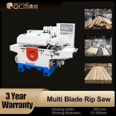 Castings Woodworking Machine body High stability Up-down multi-blade Rip Saw