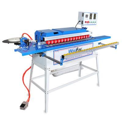 Glued Wood Edge Banding Machine for Office Furniture Cabinet Doors