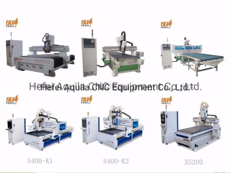 Mars Xs200 Woodworking Aluminum Automatic Disc Type Atc CNC Router Machine 850W