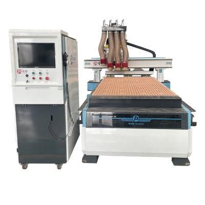 Four Heads Four Processes Wood CNC Router