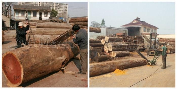 Mobile Wood Working Machine Wood Slasher Log Cutting Sawmill Machine for Sale