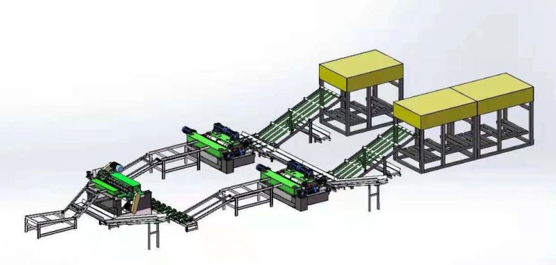 Plywood Log Core Veneer 4FT CNC Spindleless Peeling Machine