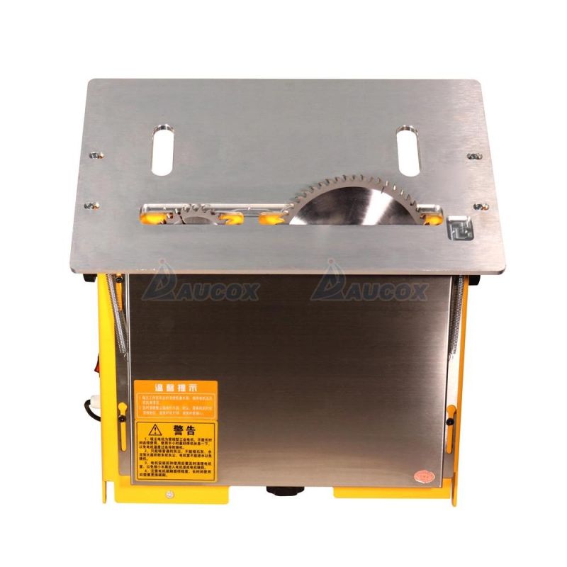 Small Folding Double Blade Panel Saw Portable Sliding Table Saw Machine