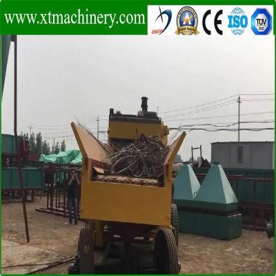 20ton Weight, Longer Lifetime, Continuously Working Performance Drum Wood Mulcher
