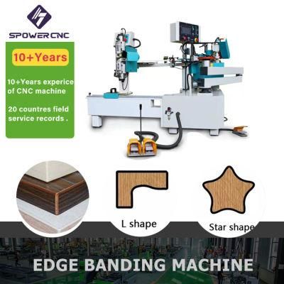 Woodworking Edge Bander Curve Line Straight Edge Banding Machine Double Sided Glue Speed Woodworking