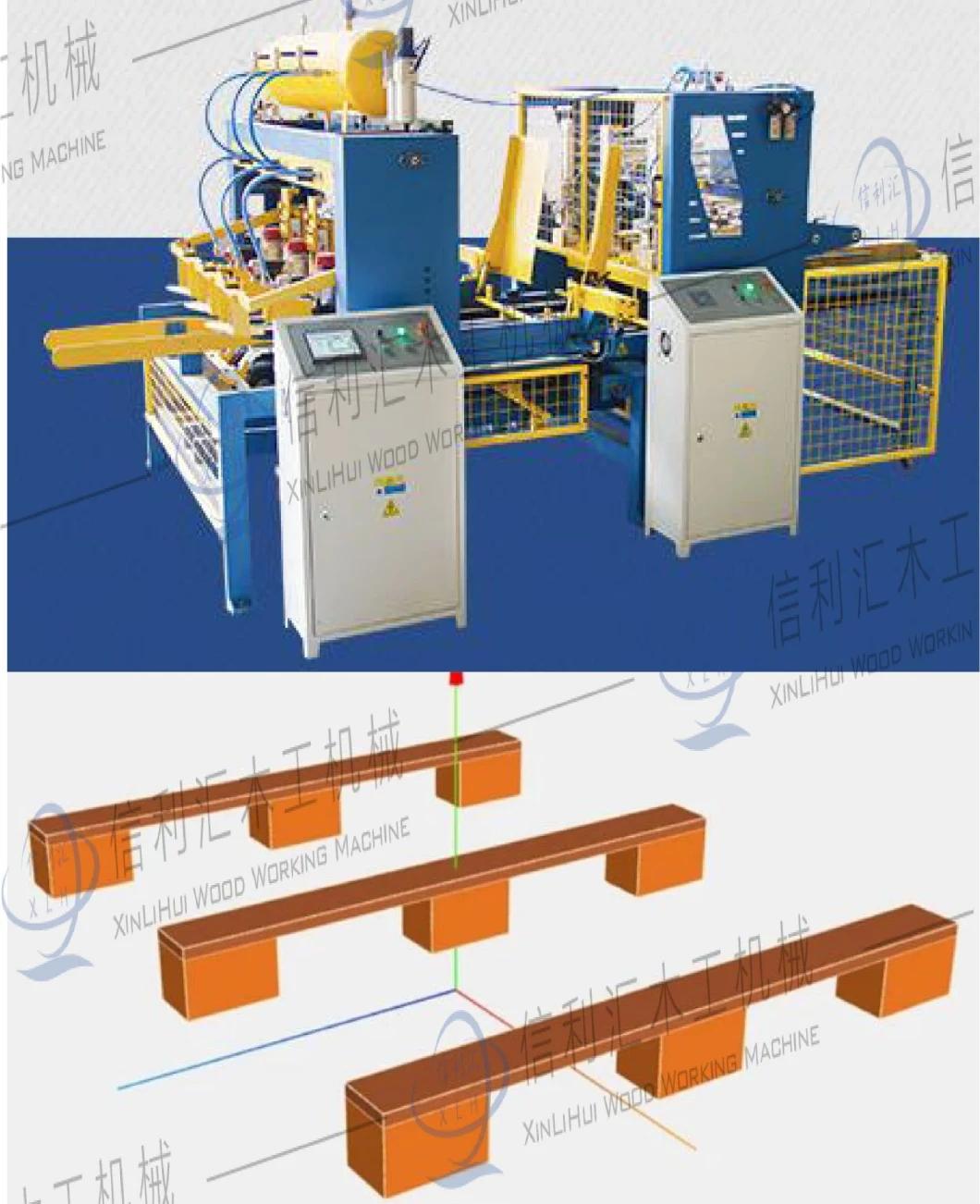 Wood Block Pallet Nailing Making Machine with Good Price for Sale Wood Block Making Machine to Make Pallet Block