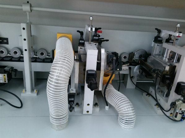 China Automatic Edge Banding Machine with PLC Touch Screen